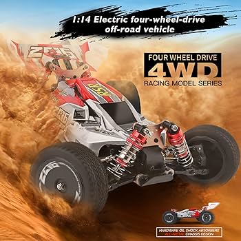 ホビーラジコン WLTOYS 144001 Amazon.com: GoolRC WLtoys 144001 RC Car, 4WD 2.4GHz 60km/h